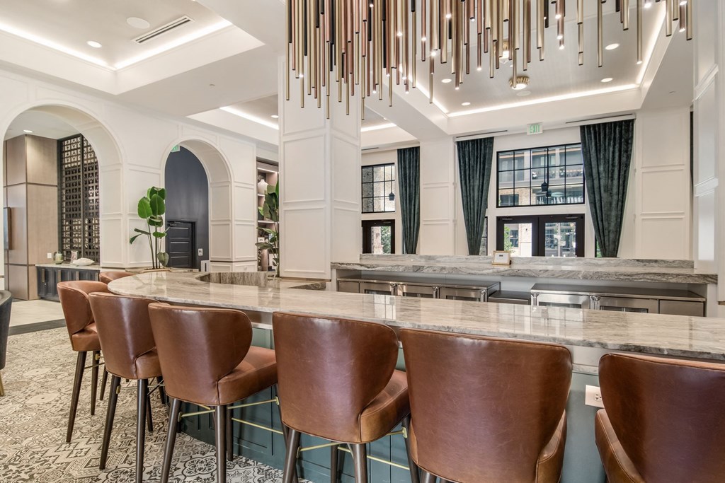 Resident Event Center at The Alastair at Aria Village Apartment Homes in Sandy Springs, Georgia, GA