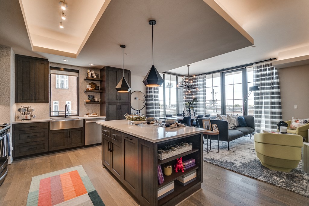 Efficient Appliances In Kitchen at The Hamilton, Dallas, 75226