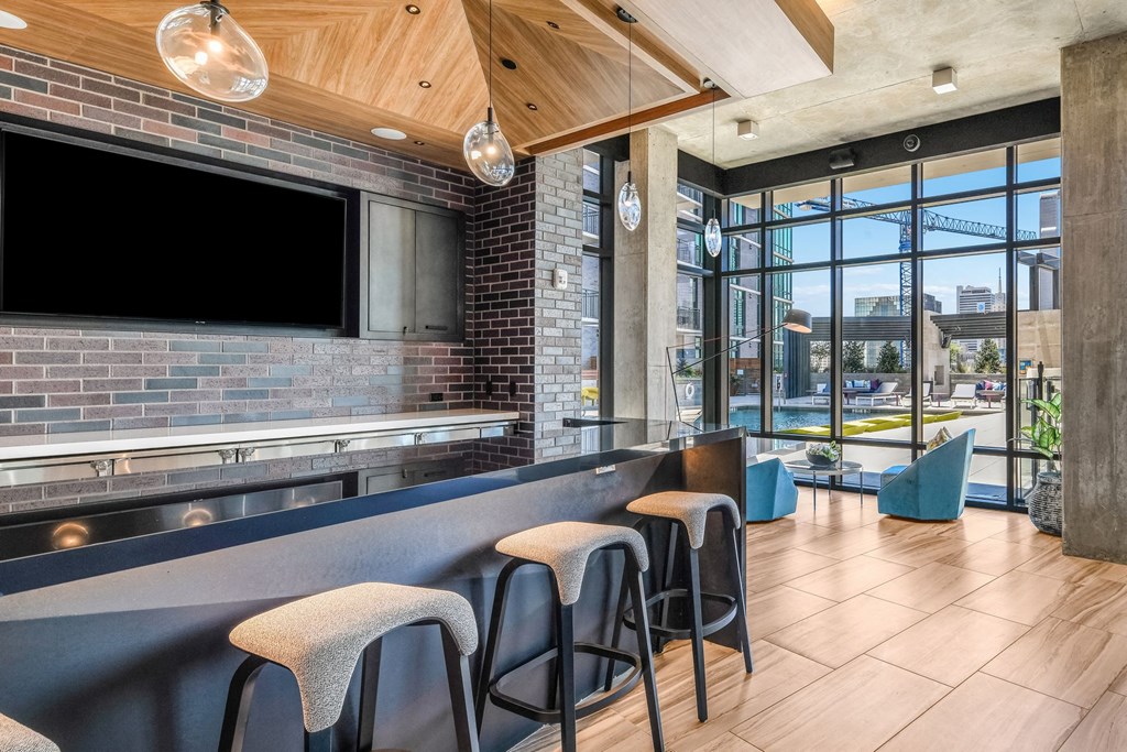 Resident Bar at The Hamilton at The Epic in Deep Ellum, Dallas, Texas, TX