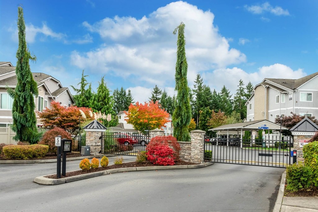Controlled Access Gates at The Madison Apartments in Olympia, Washington, WA