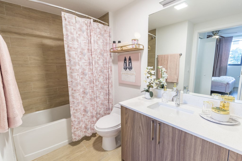 Luxurious Bathroom at Twenty2 West, West Miami, FL, 33155