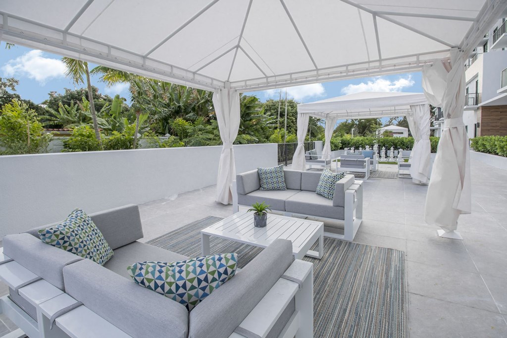 Outdoor Lounges at Twenty2 West, West Miami, 33155