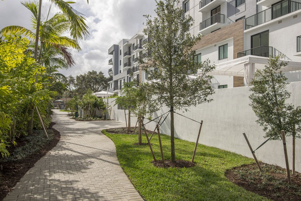 Walking Paths at Twenty2 West, West Miami, Florida