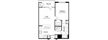 Allusion at West University A4 Floor Plan, Houston, TX