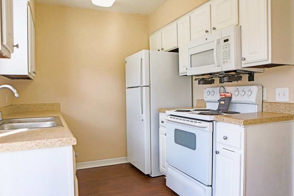 Unit Kitchen View 2 at The Magnolia in Shreveport, LA