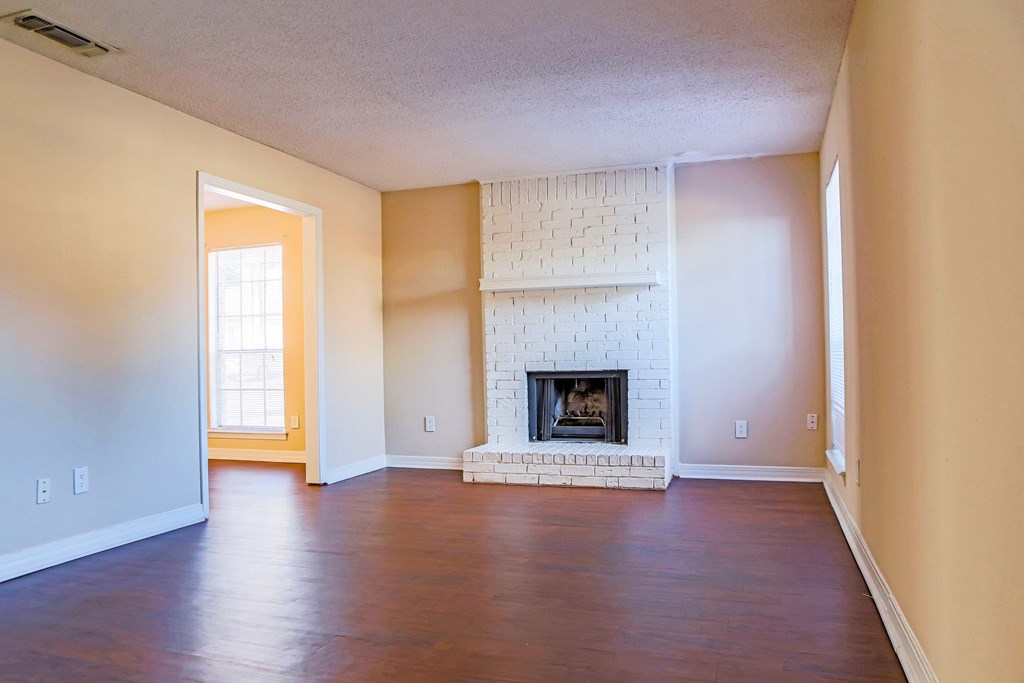 Unit Living Room View 1 at The Magnolia in Shreveport, LA