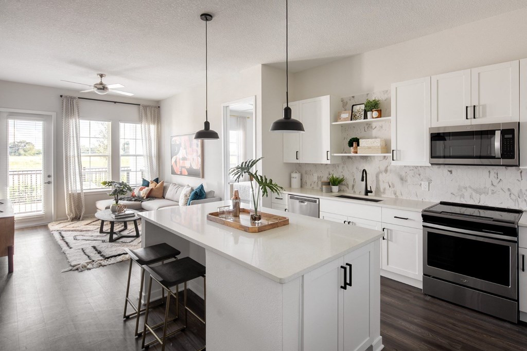 Kitchen of Two Bedroom at Vida Winter Garden in Winter Garden, FL