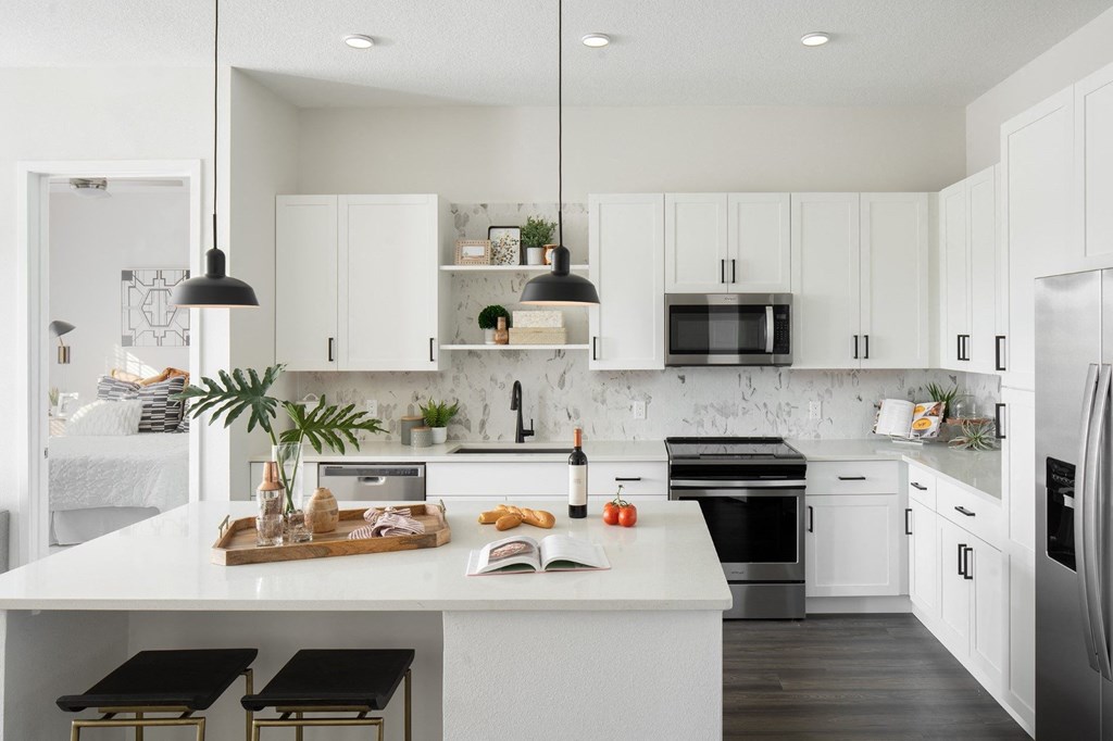 Kitchen of Two Bedroom at Vida Winter Garden in Winter Garden, FL