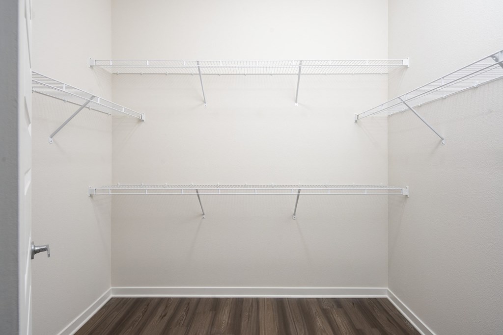 A Walk-in Closet at Vida Winter Garden in Winter Garden, FL