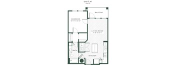 A1 floor plan of Vida Winter Garden in Winter Garden, FL