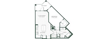 A2 floor plan of Vida Winter Garden in Winter Garden, FL