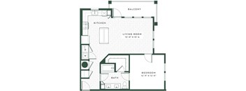 A3 floor plan of Vida WInter Garden in Winter Garden, FL