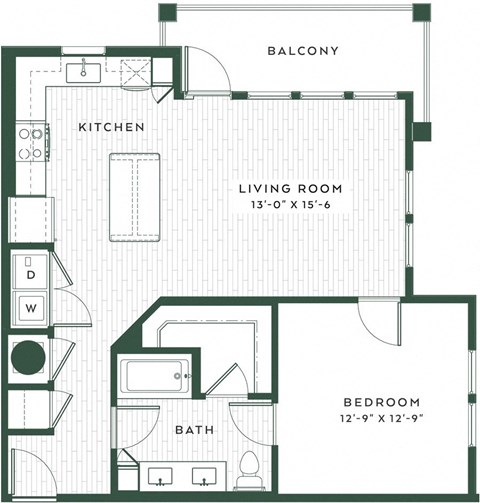 A3 floor plan of Vida WInter Garden in Winter Garden, FL