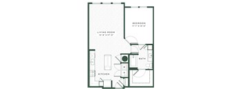 A4 floor plan of Vida Winter Garden in Winter Garden, FL