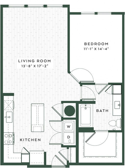 A4 floor plan of Vida Winter Garden in Winter Garden, FL