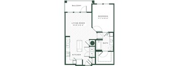 A4 floor plan of Vida Winter Garden in Winter Garden, FL
