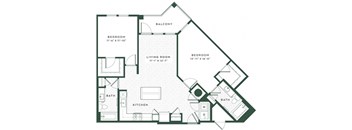 B4 floor plan of Vida Winter Garden in Winter Garden, FL