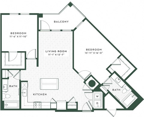 B4 floor plan of Vida Winter Garden in Winter Garden, FL