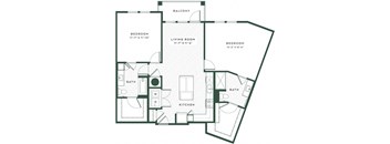 B5 floor plan of Vida Winter Garden in Winter Garden, FL