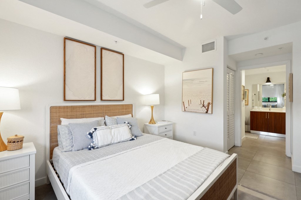 Alternative View of Bedroom in B1 Floor Plan at Westgate on University in Lauderhill, FL