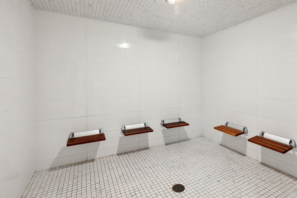 Sauna with individual benches at Westgate on University in Lauderhill, FL