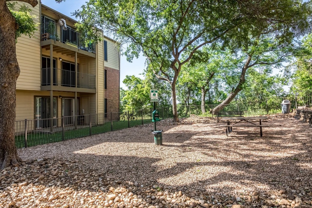 dog park at Westdale Pointe in Austin, TX