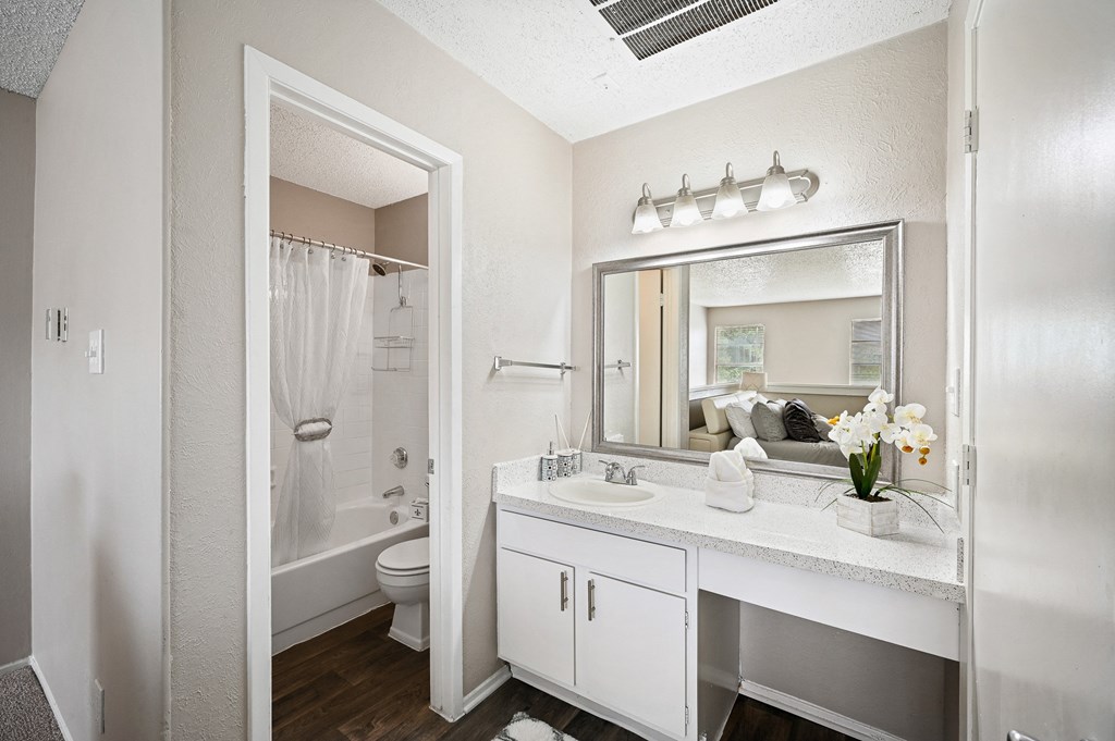 our apartments offer a bathroom with a shower