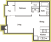 A2 Floorplan at Walnut Creek Crossing Apartments