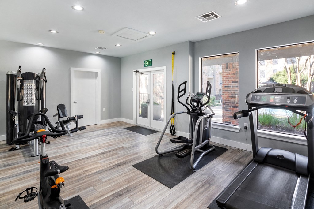 Cardio Equipment at Walnut Creek Crossing Apartments in Austin, Texas, TX