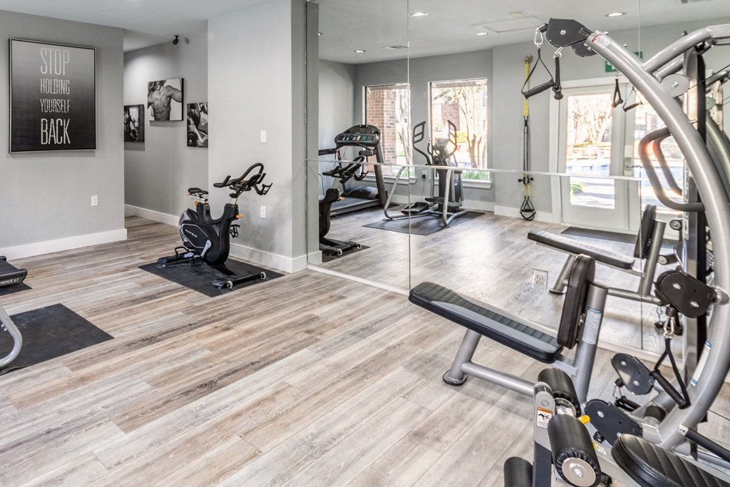 Fitness Center at Walnut Creek Crossing Apartments in Austin, Texas, TX