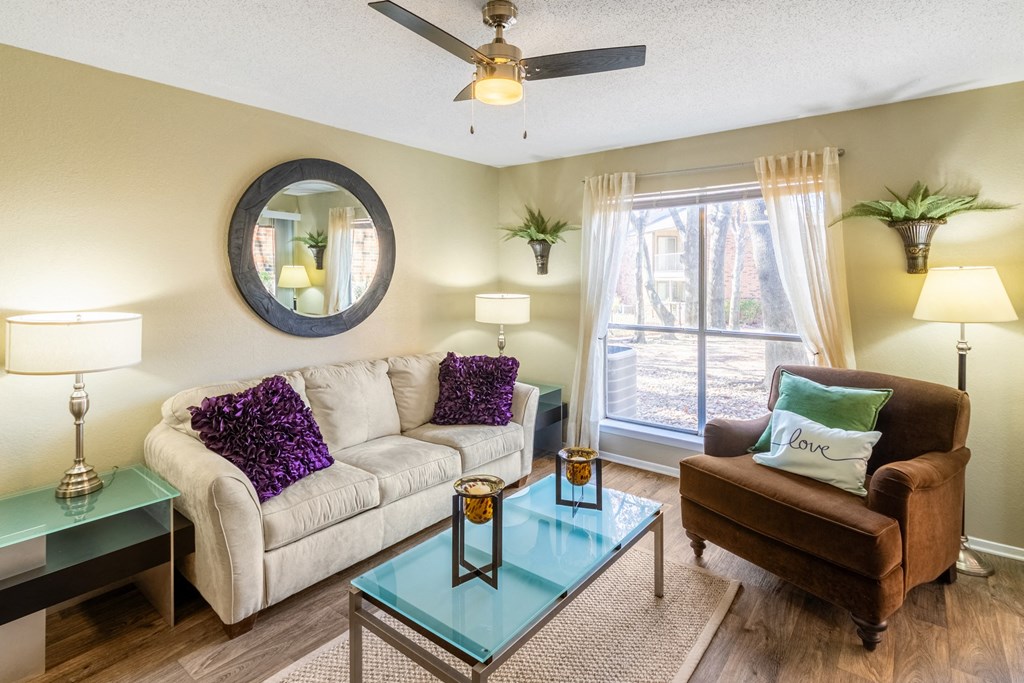 Model Living at Walnut Creek Crossing Apartments in Austin, Texas, TX