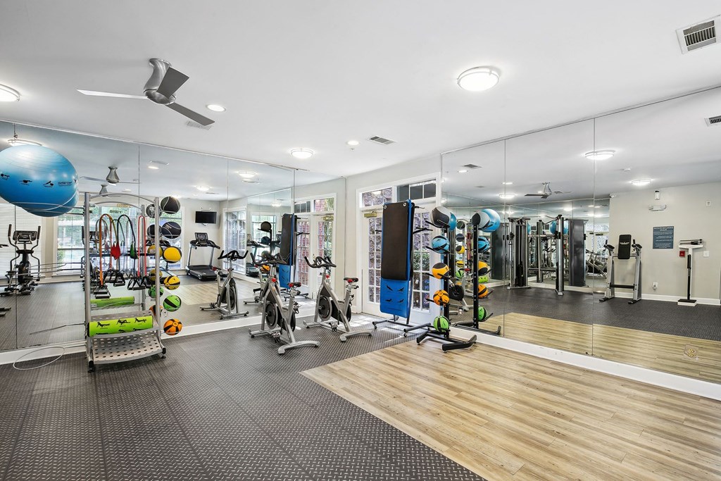 Fitness center at Wellington Ridge in Lawrenceville, GA