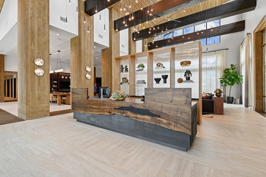 Westdale Hills in Hurst TX Leasing Office front desk