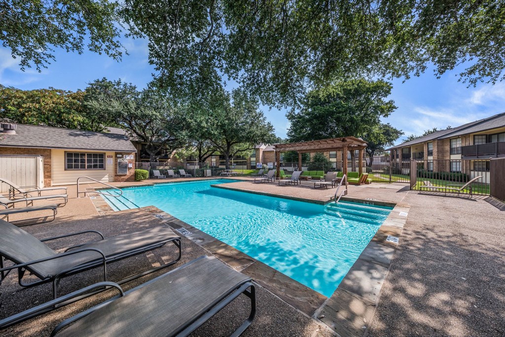 Pool at Crooked Stick Community, at Westdale Hills, Euless, TX