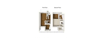La Costa A2 3D Floorplan at Westdale Hills, Euless TX