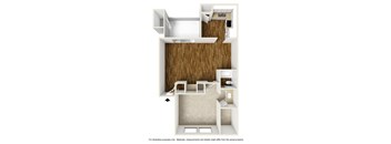 Augusta A1 3D Floorplan at Westdale Hills, Euless TX