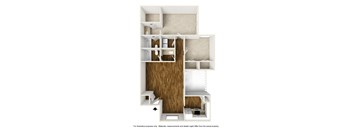 Augusta B1 3D Floorplan at Westdale Hills, Euless TX