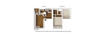 Bonaventure B2 3D Floorplan at Westdale Hills, Euless TX