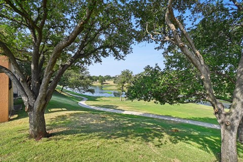 Golf course at Westdale Hills in Hurst, TX