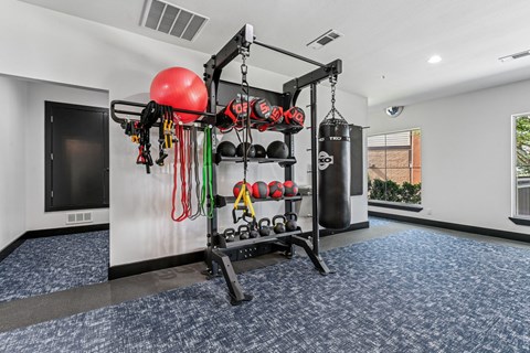 Fitness Center at Westdale Hills in hurt, TX