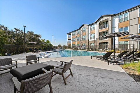Pool at Whispering Pines at Westdale Hills in Euless, TX