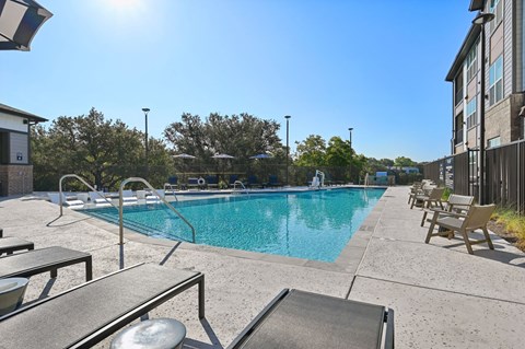 Pool at Whispering Pines at Westdale Hills in Euless, TX