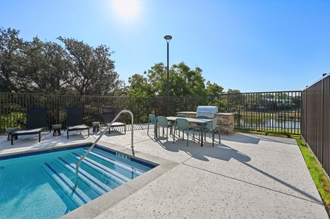 Pool at Whispering Pines at Westdale Hills in Euless, TX
