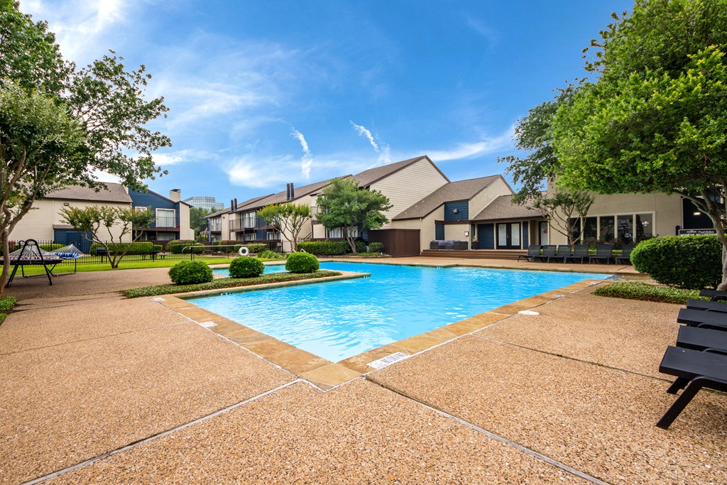 our apartments at the district feature a swimming pool