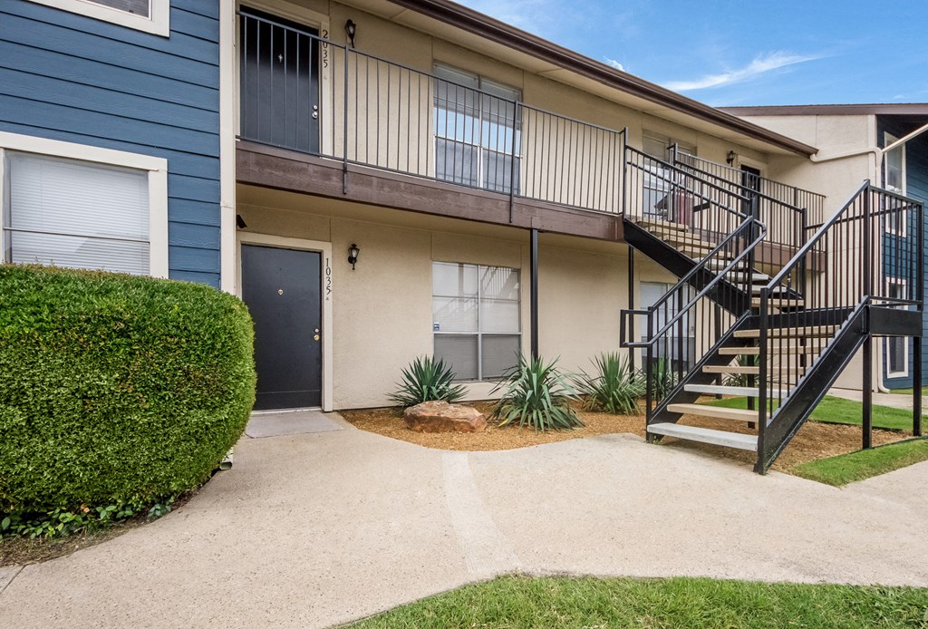 our apartments offer a staircase to the 2nd and 3rd floors