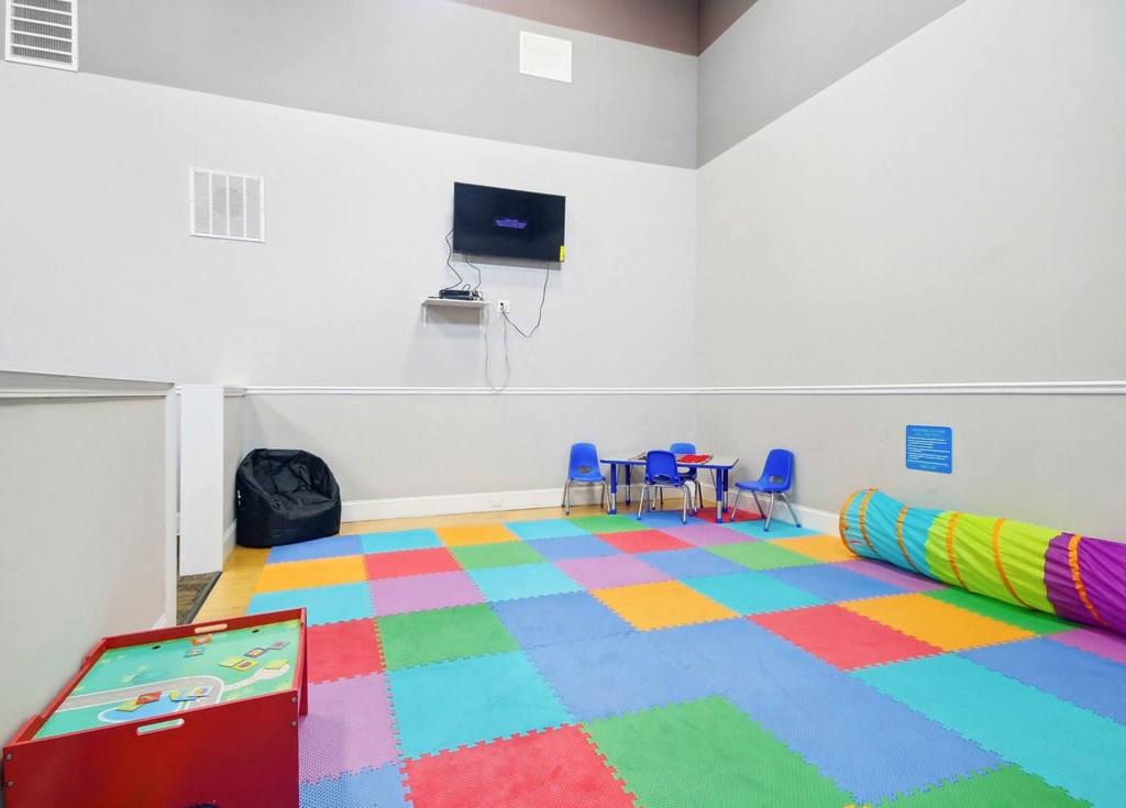 a childs play room at Arrowood Crossing in Charlotte, NC