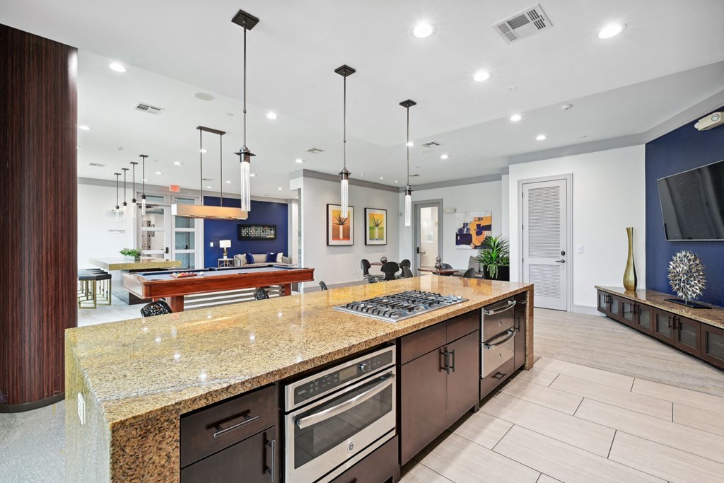 clubhouse at Allusion at West University, Houston, TX