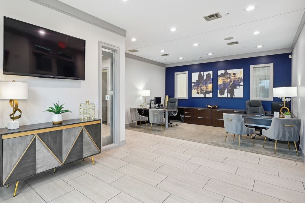 leasing office at Allusion at West University, Houston, TX