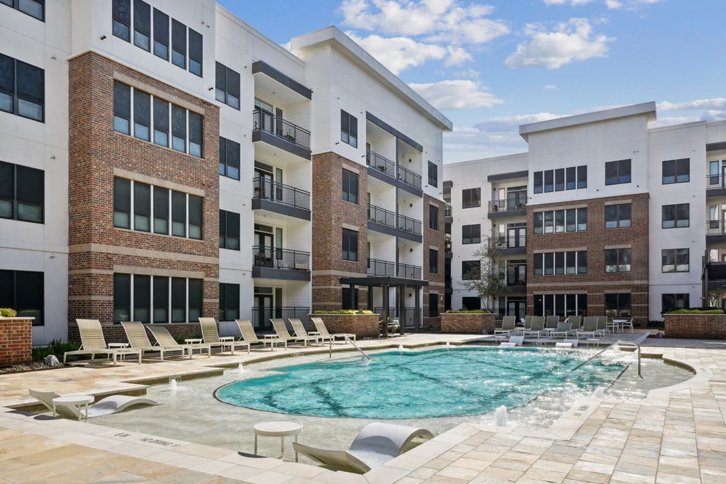a swimming pool at Muse at Museum District, Houston, TX