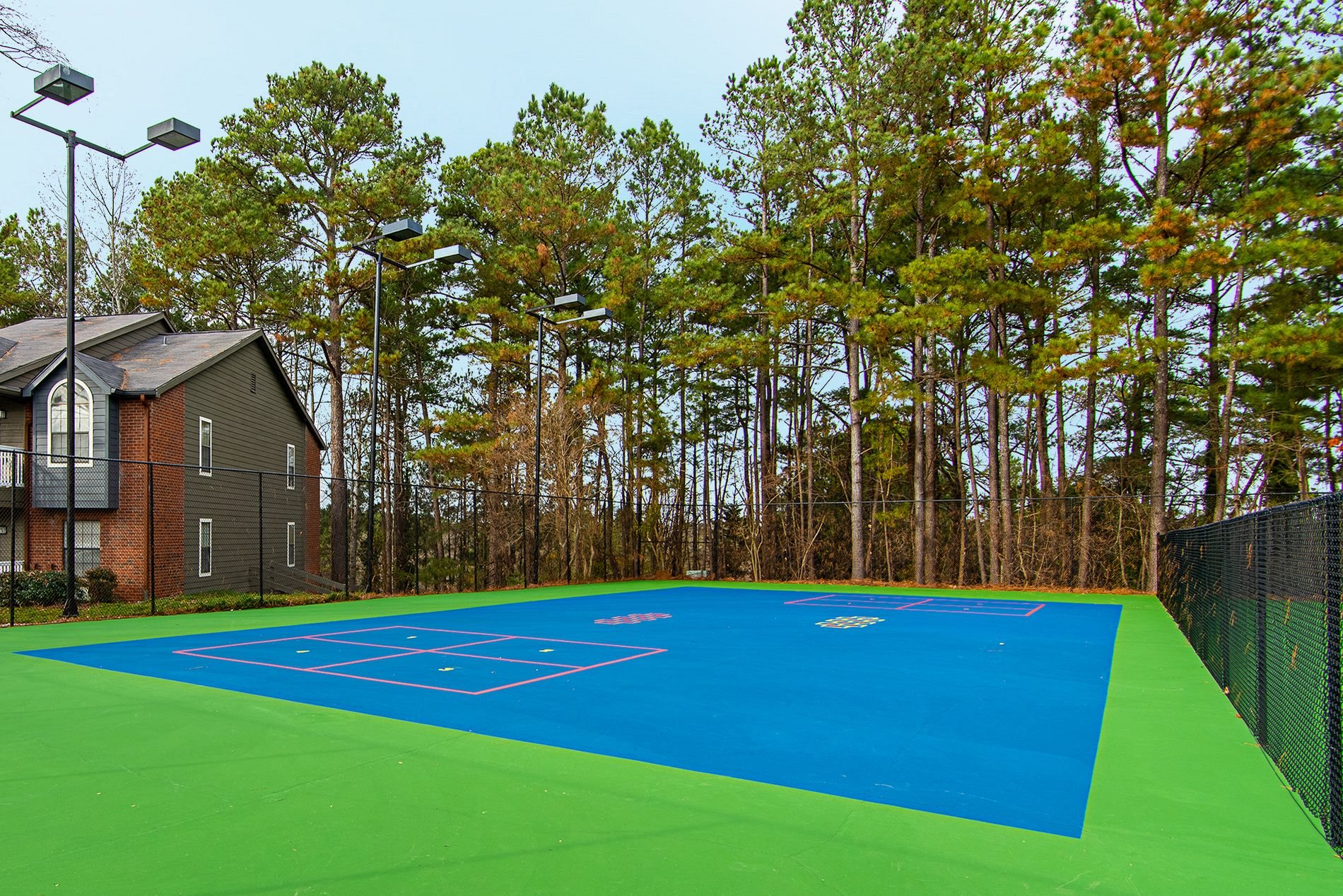Sports Court Sports Court at Woodmere Trace Apartments in Duluth, Georgia, GA 30096